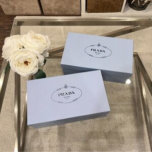 Prada Shoe Boxes (set of 2)